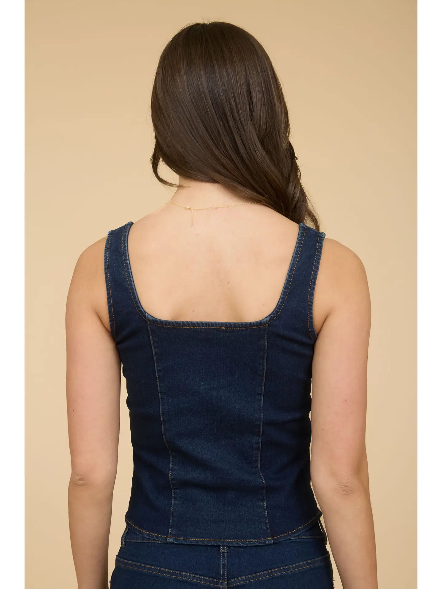 Darling Denim Top
