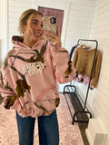 JLY Pink Camo Hoodie