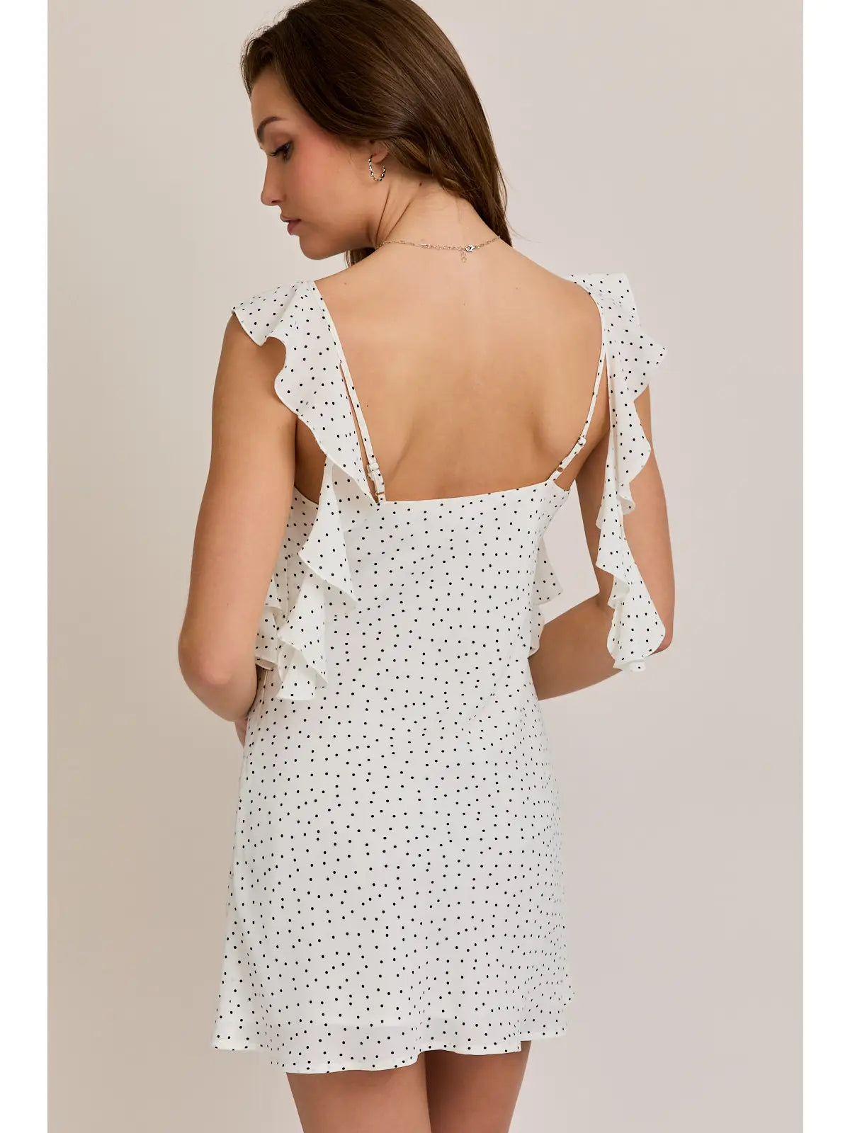 Diana Polka Dot Mini Dress