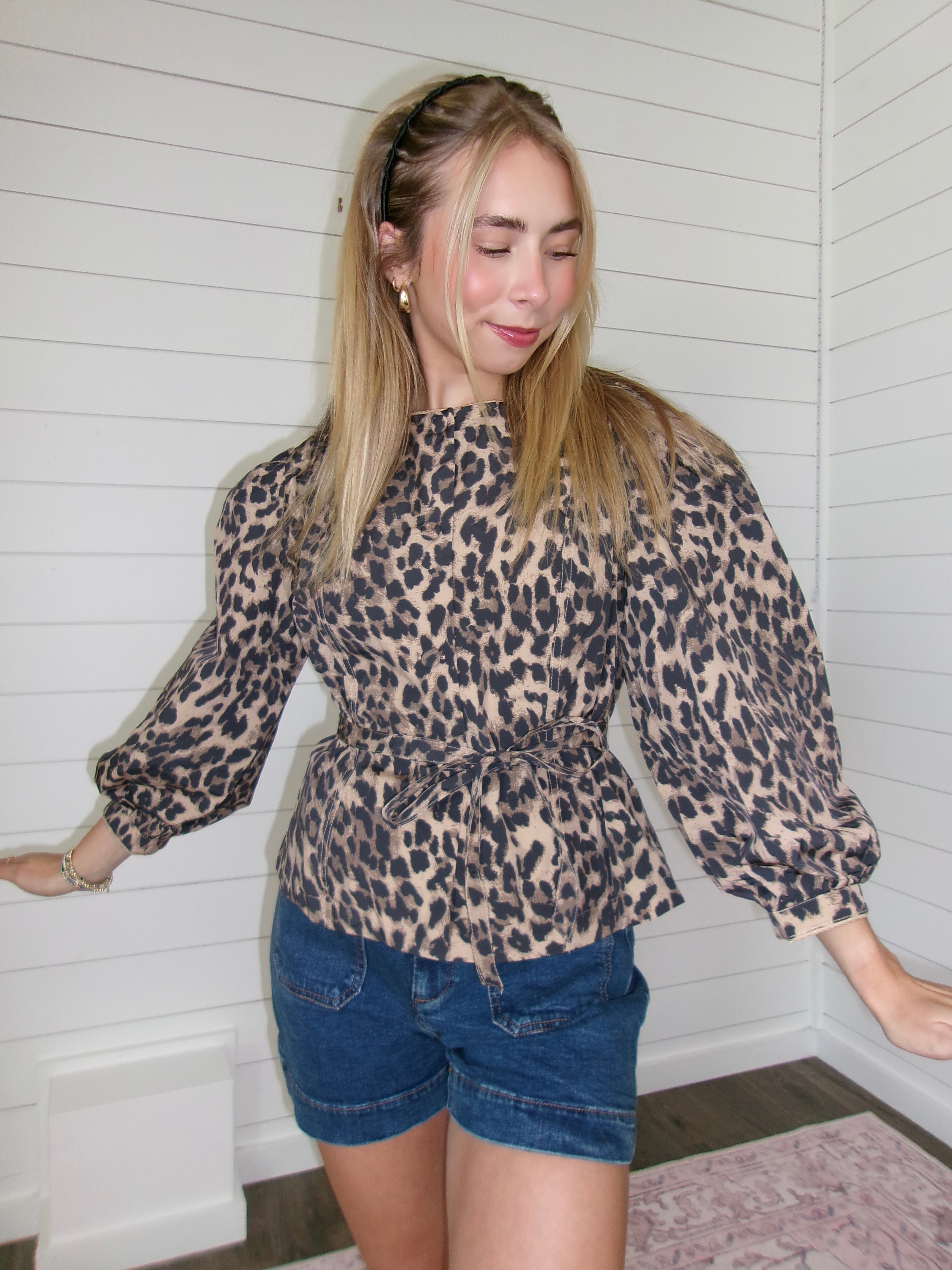 Julie Leopard Shirt