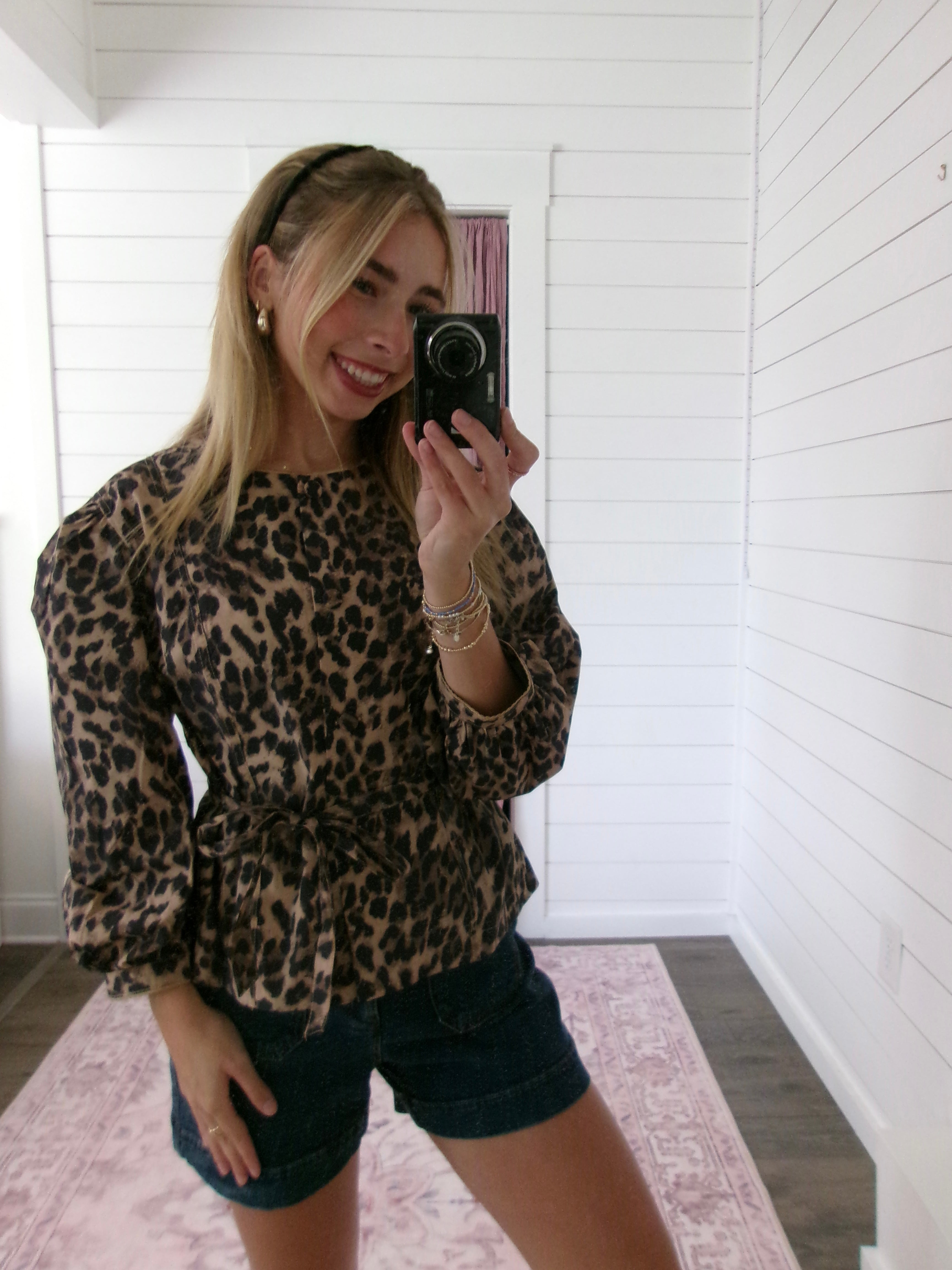 Julie Leopard Shirt