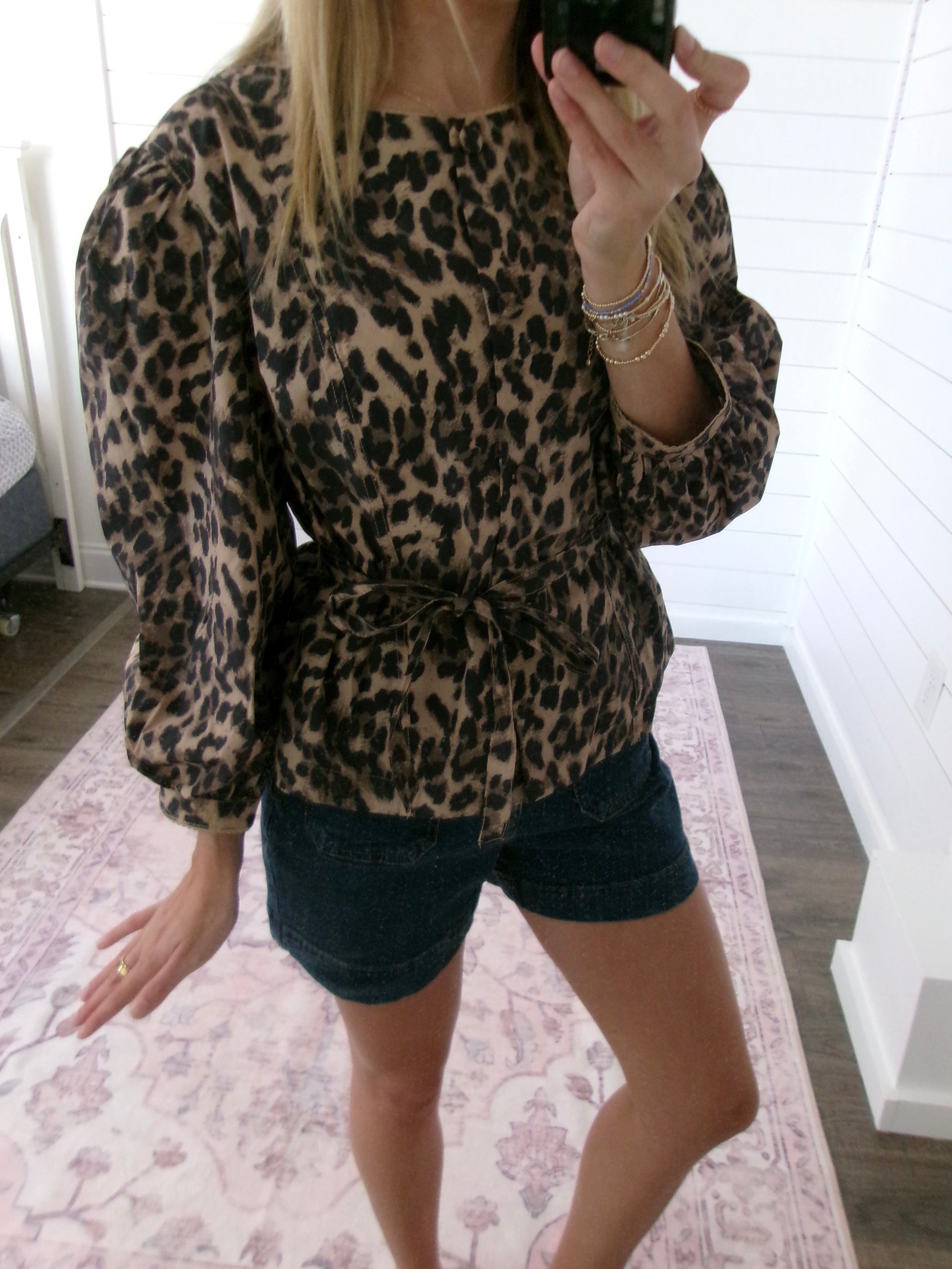 Julie Leopard Shirt