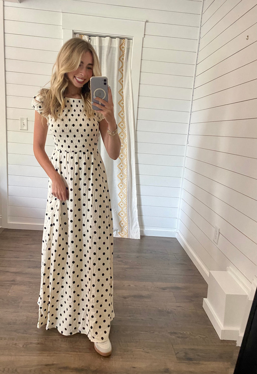 Perfect Polka Dot Maxi Dress