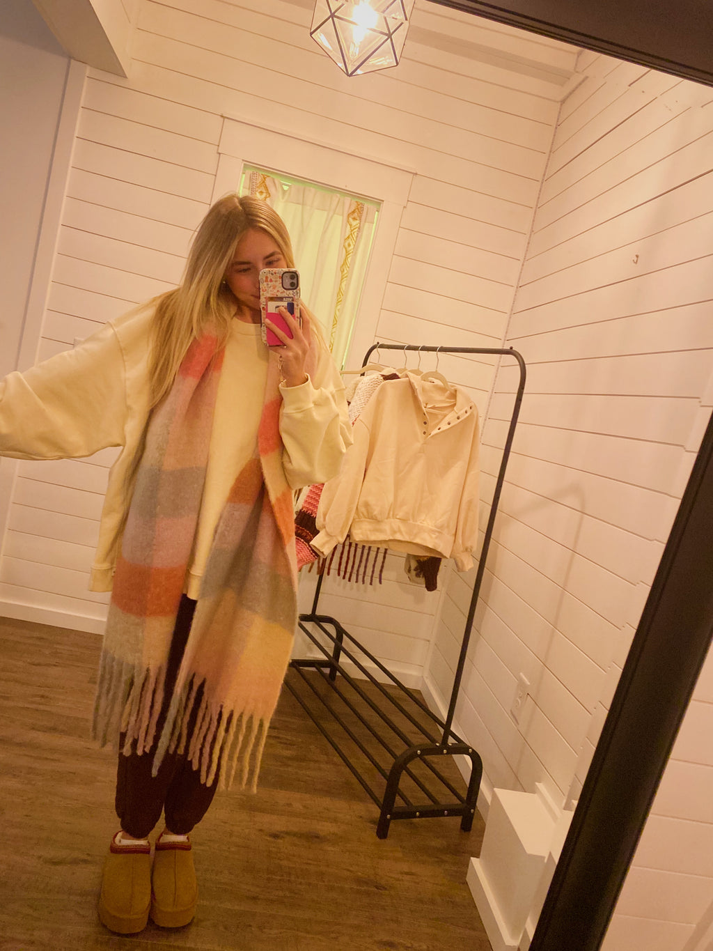 Cotton Candy Oversized Scarf