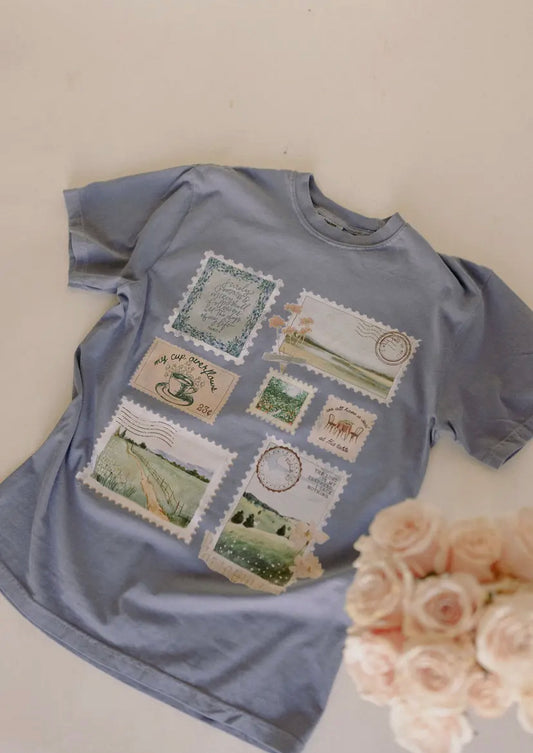 Psalms 23 Stamp Tee