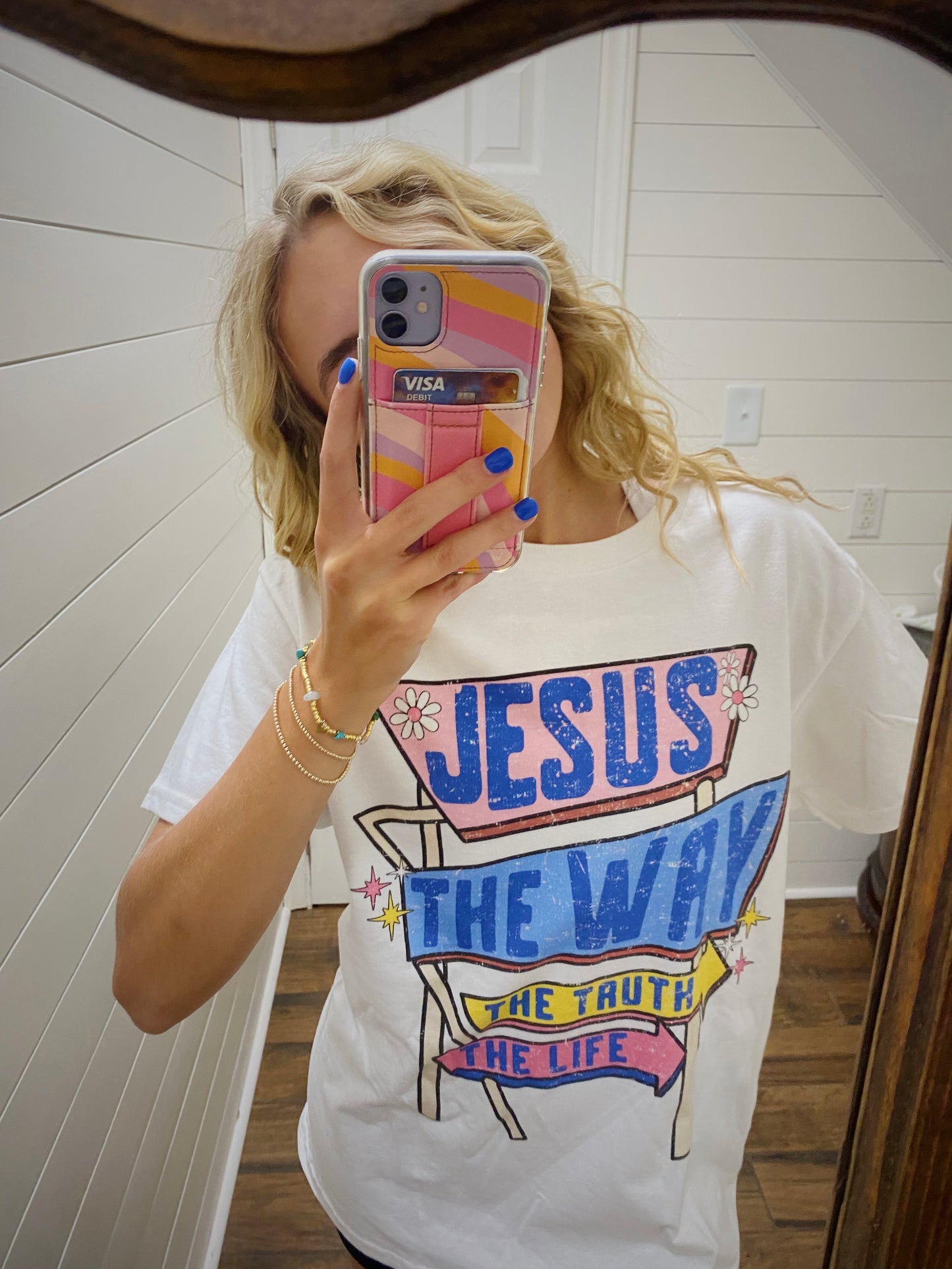 Jesus the Way the Truth Oversized Graphic Tee