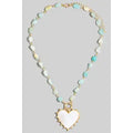 Seaside Shell Heart Necklace
