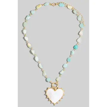Seaside Shell Heart Necklace