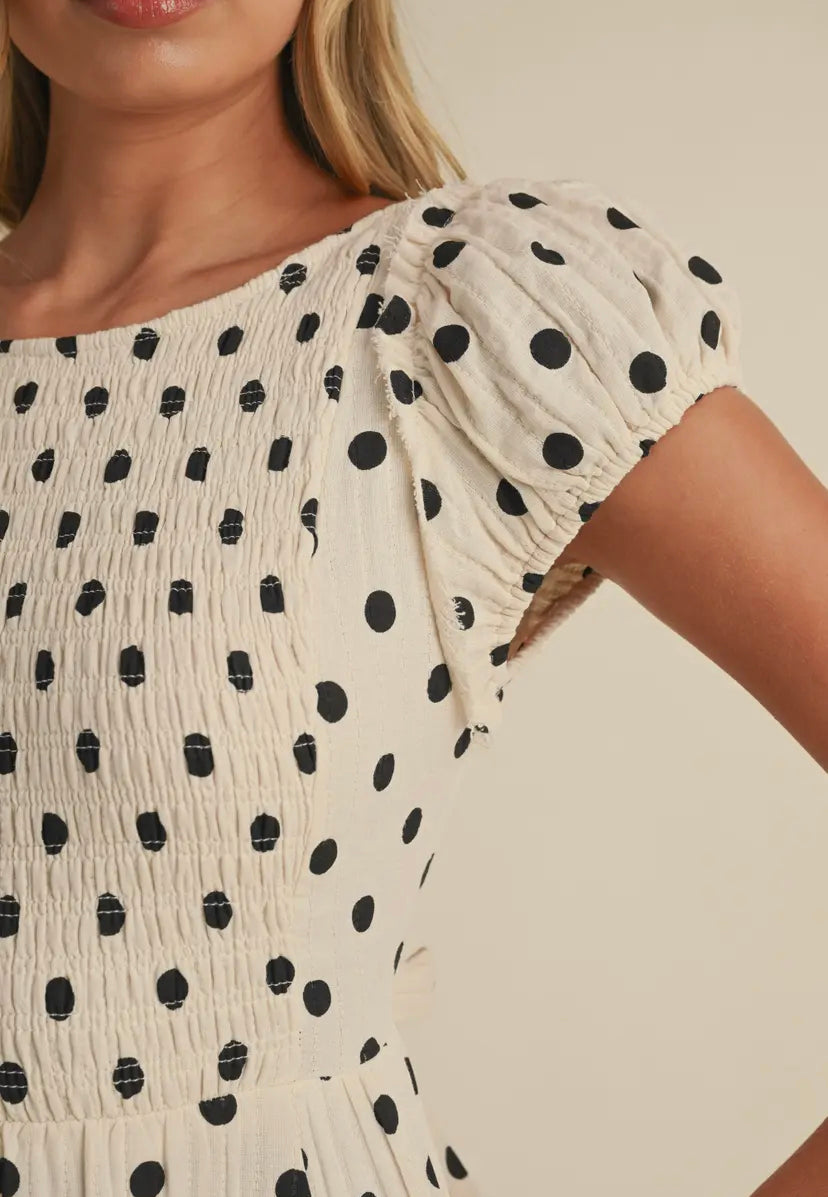 Perfect Polka Dot Maxi Dress