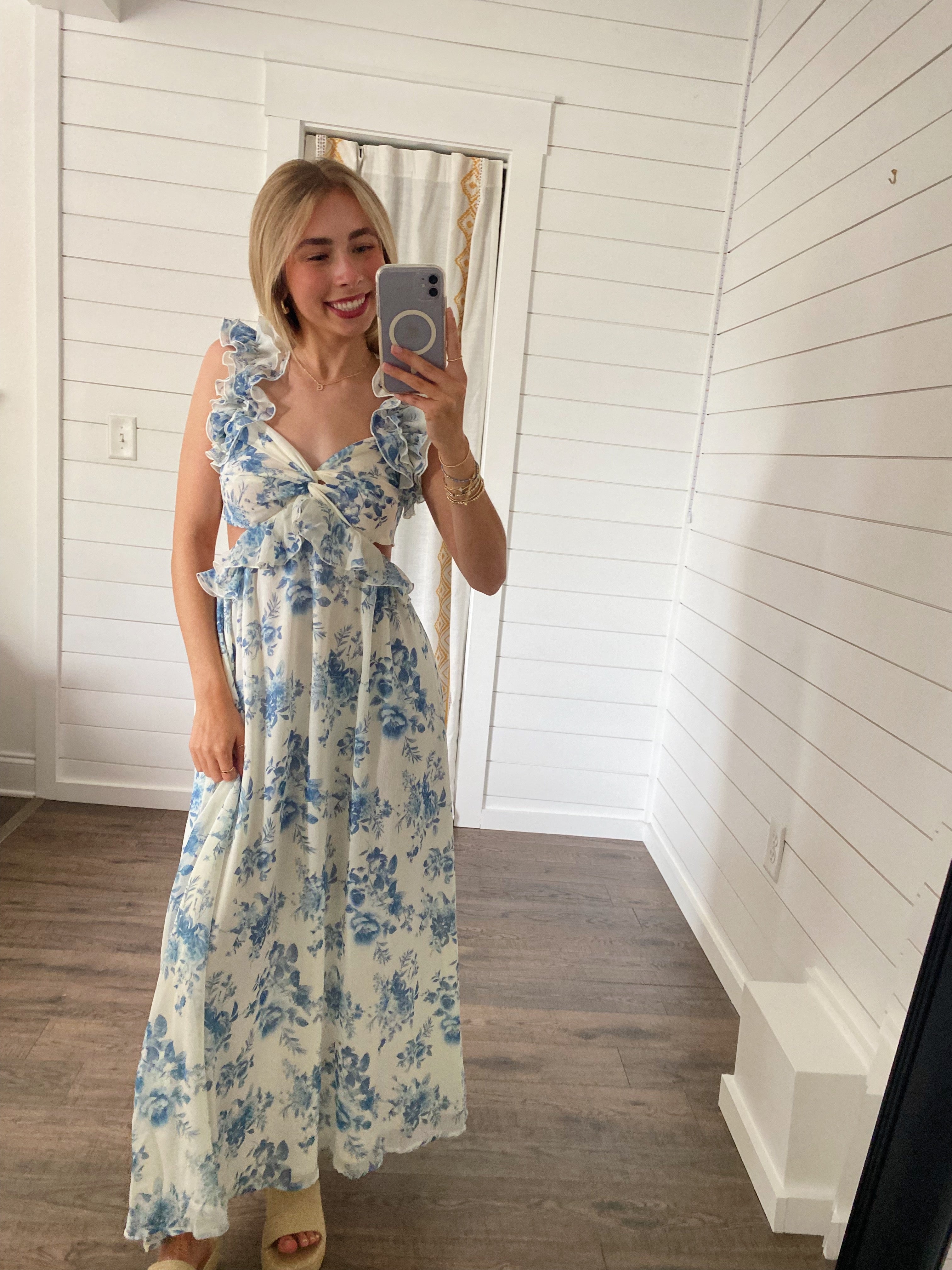 Fancy Floral Midi