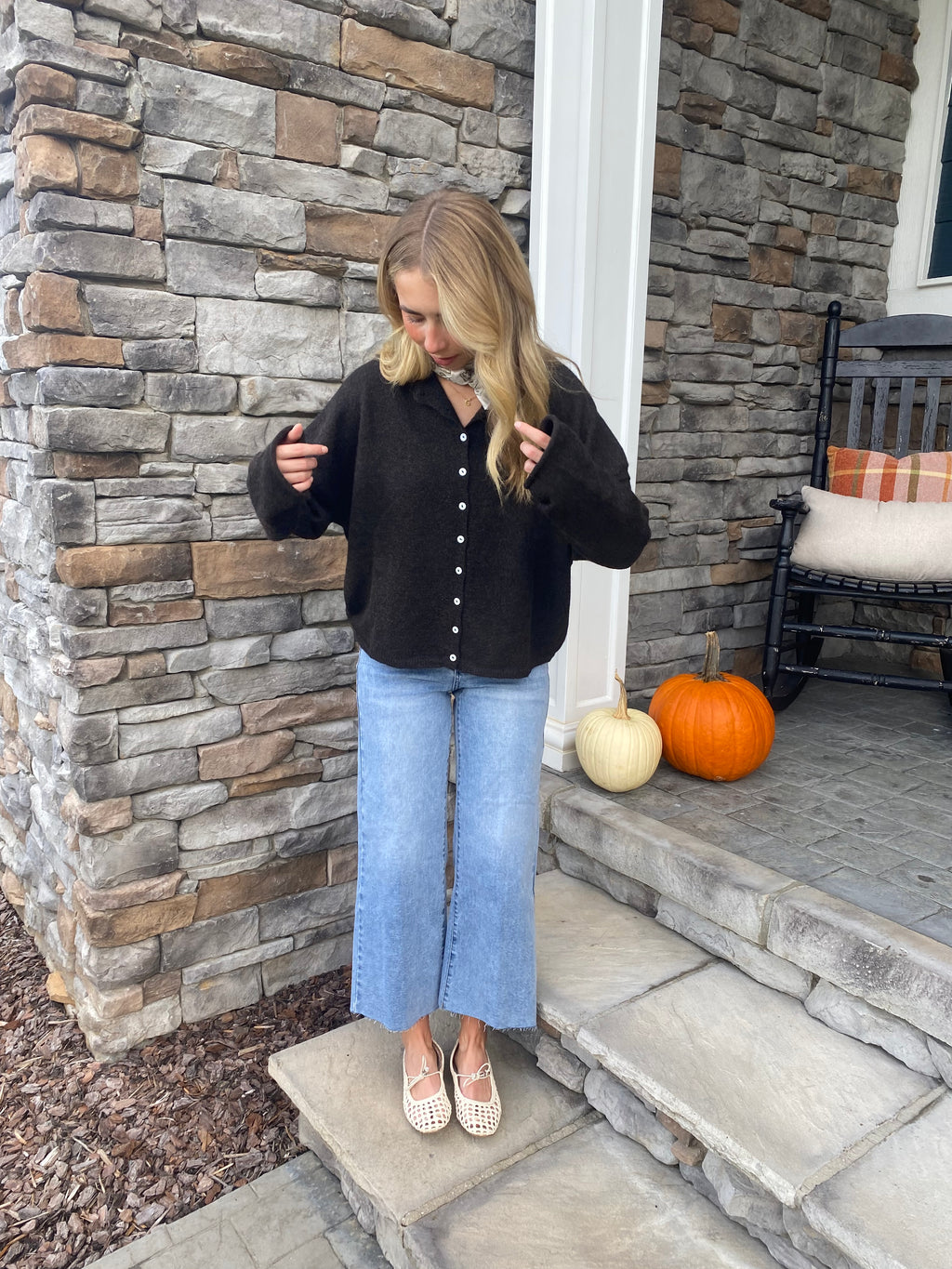 Chocolate Piper Cardigan