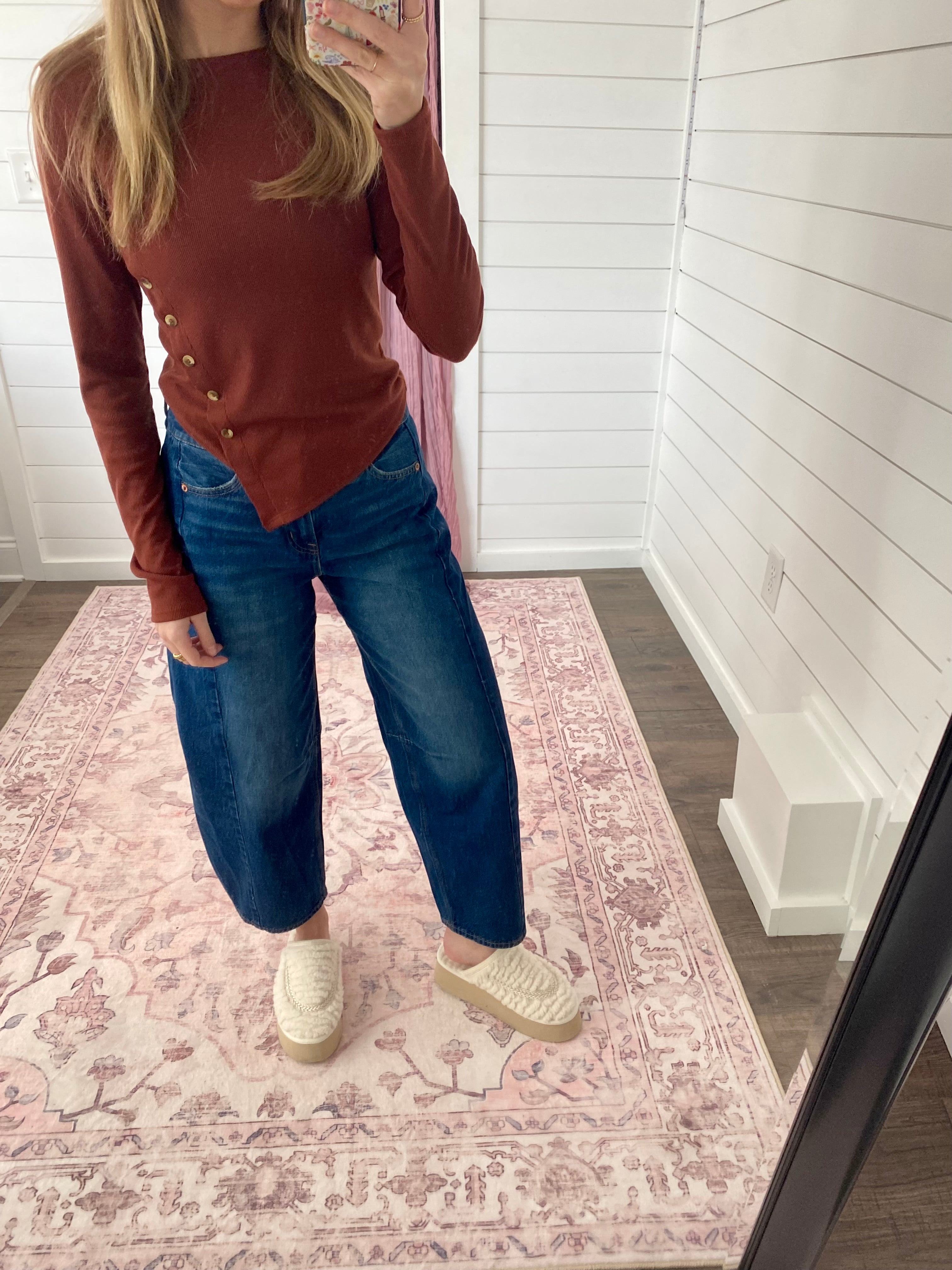 Button Detail Longsleeve