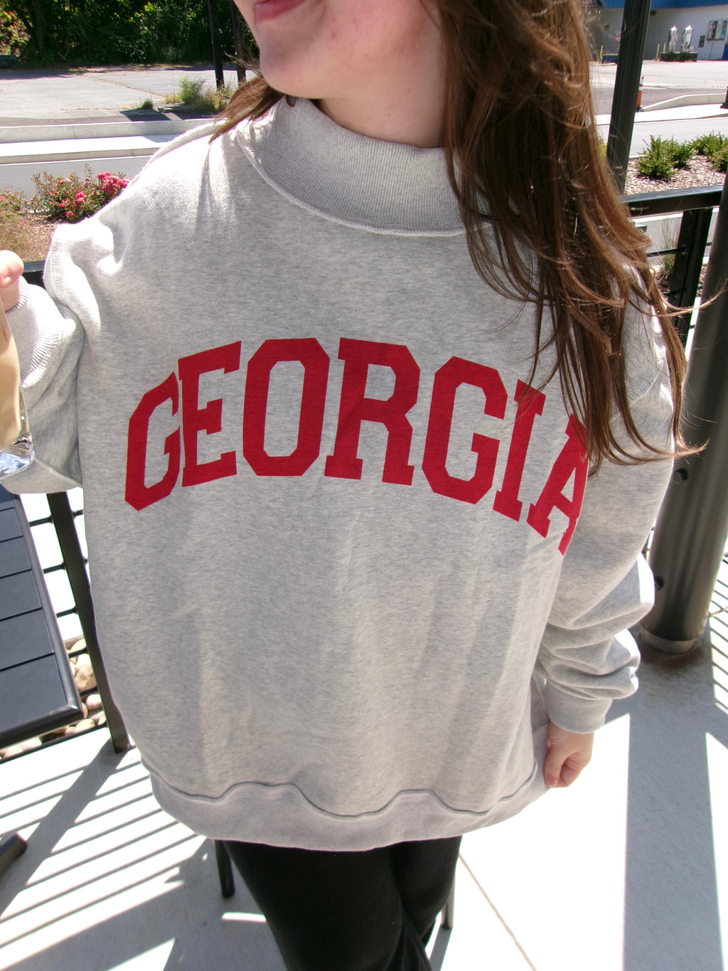 Georgia REVERSIBLE Mockneck