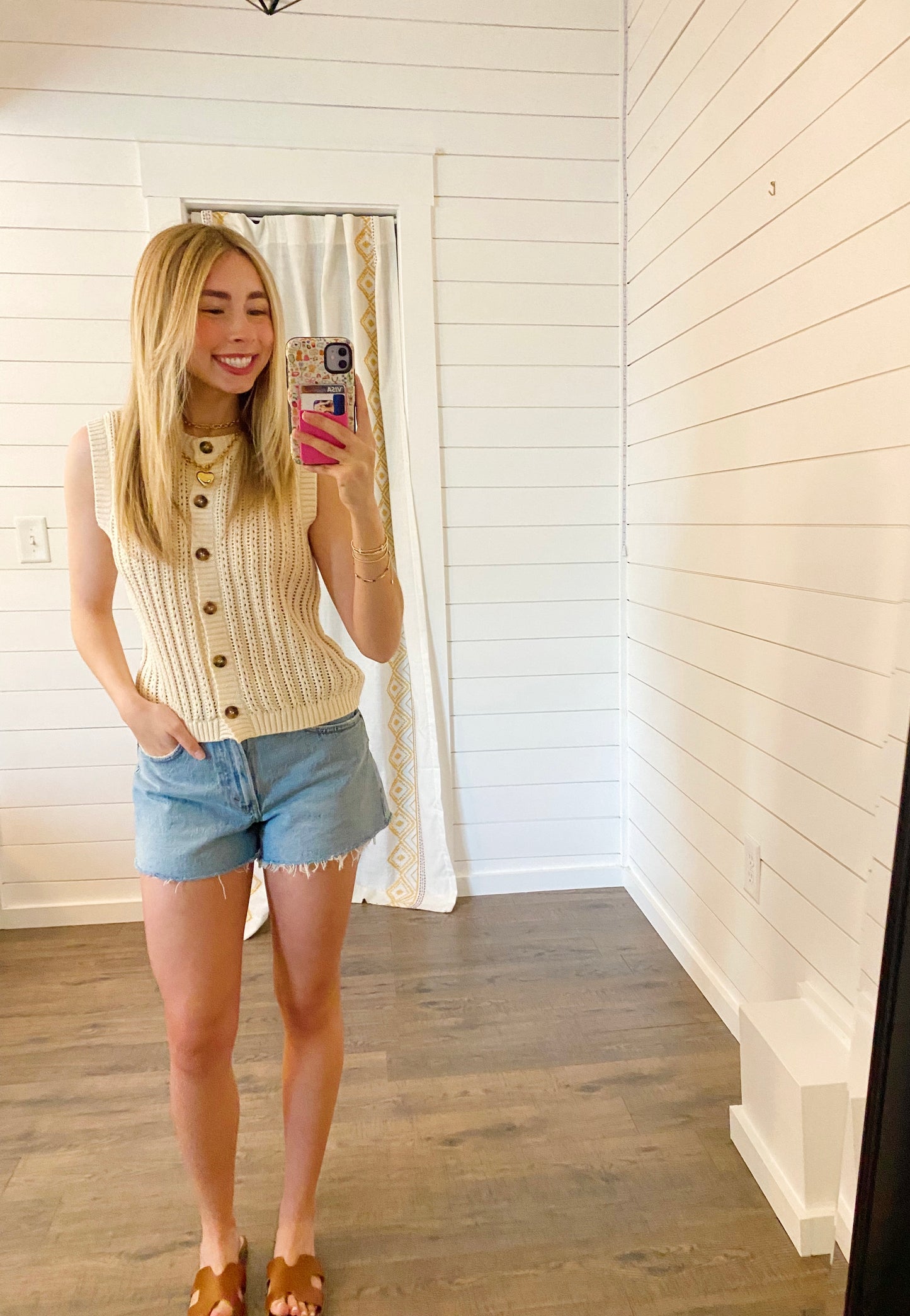 Beachy Knit Sweater Tank