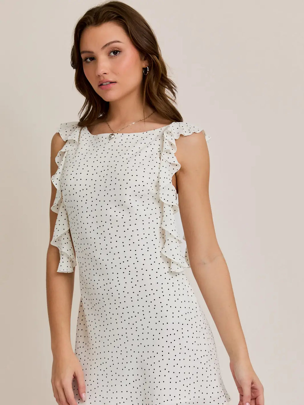 Diana Polka Dot Mini Dress