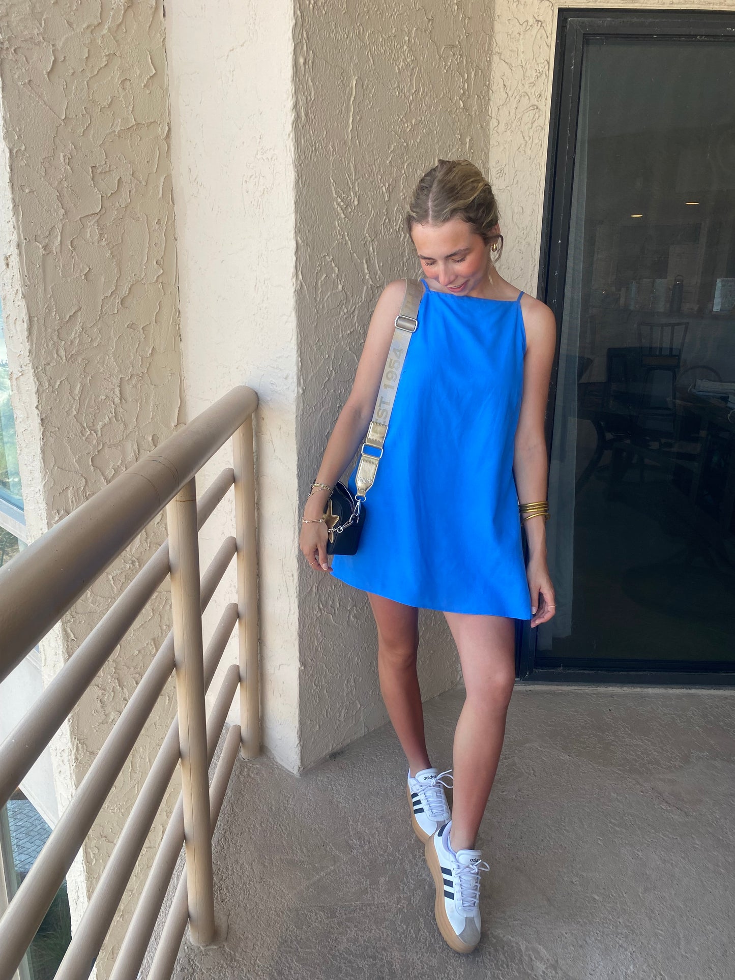 Ocean Blue Romper