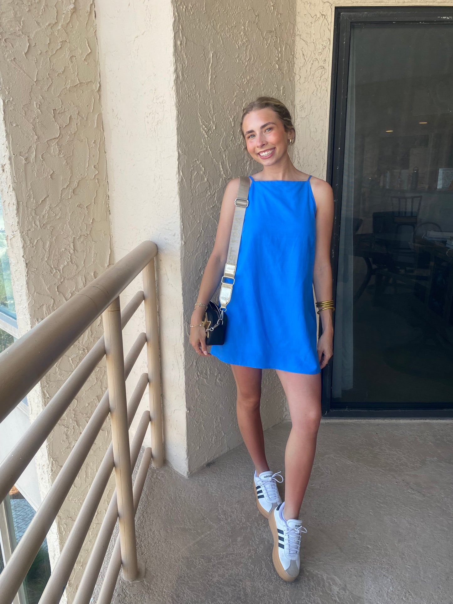 Ocean Blue Romper