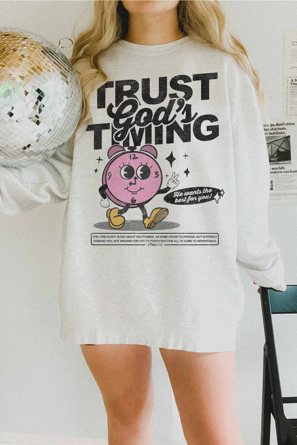 God's Timing Sweatshirt