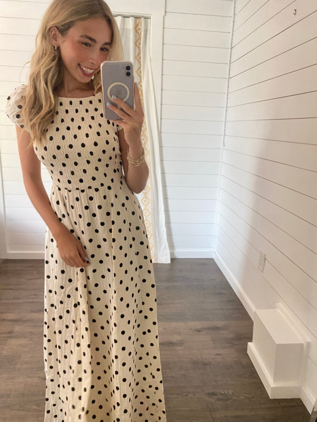 Perfect Polka Dot Maxi Dress