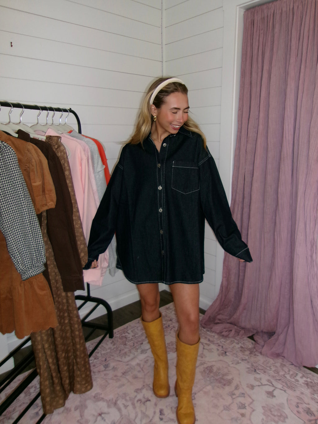 Darling Denim Matching Set