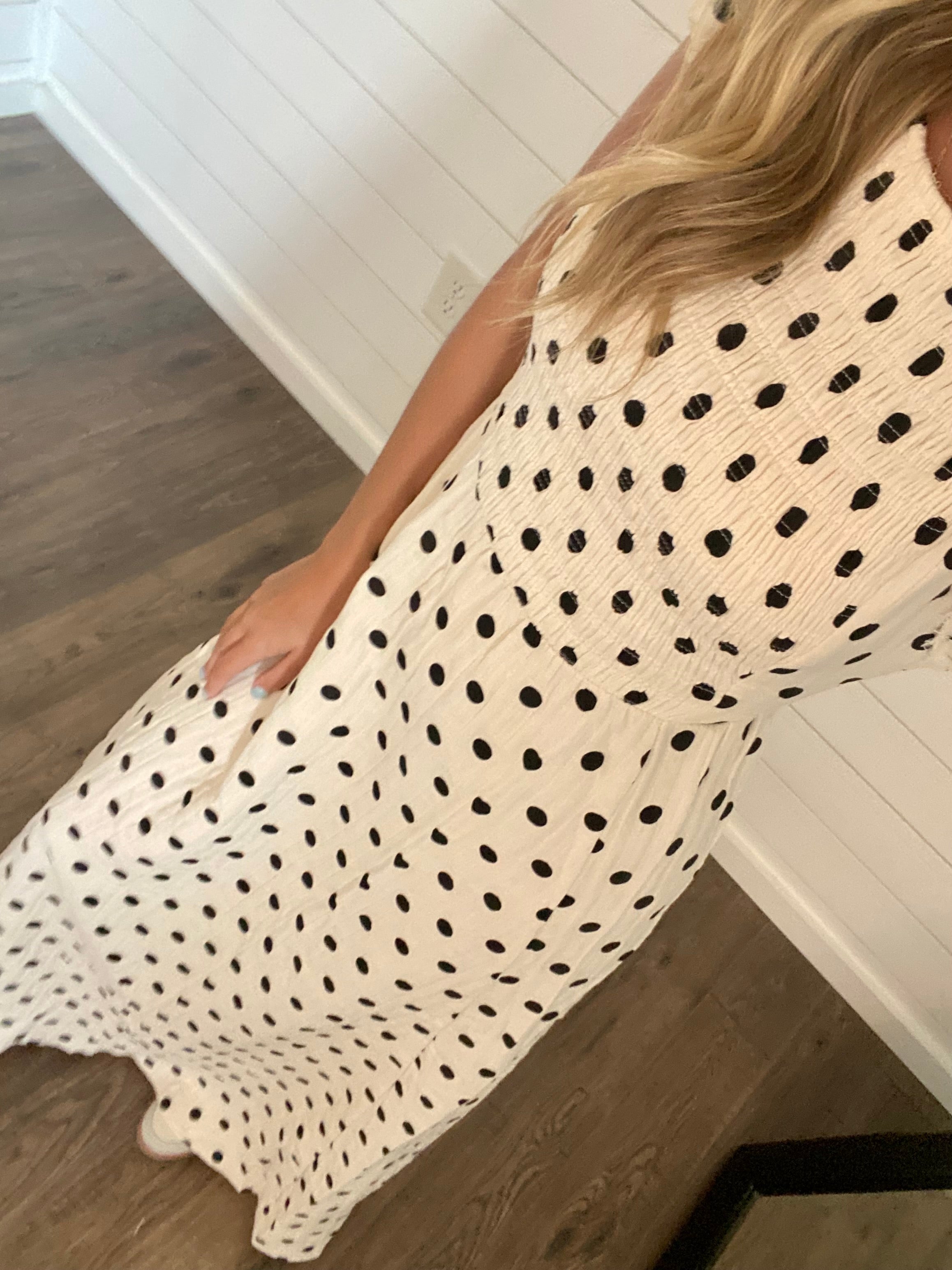 Perfect Polka Dot Maxi Dress