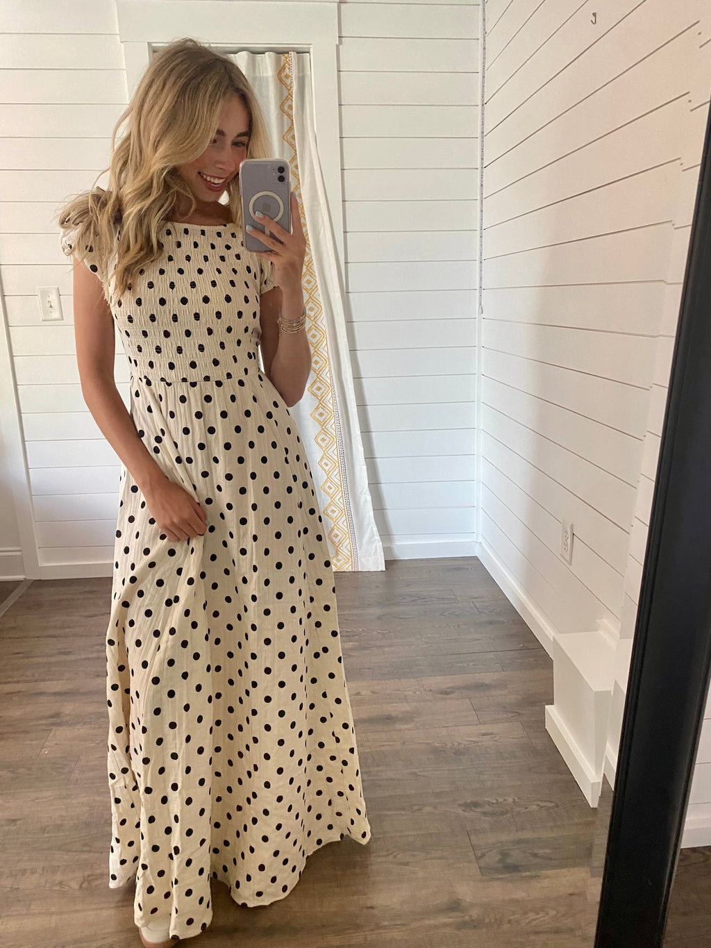 Perfect Polka Dot Maxi Dress