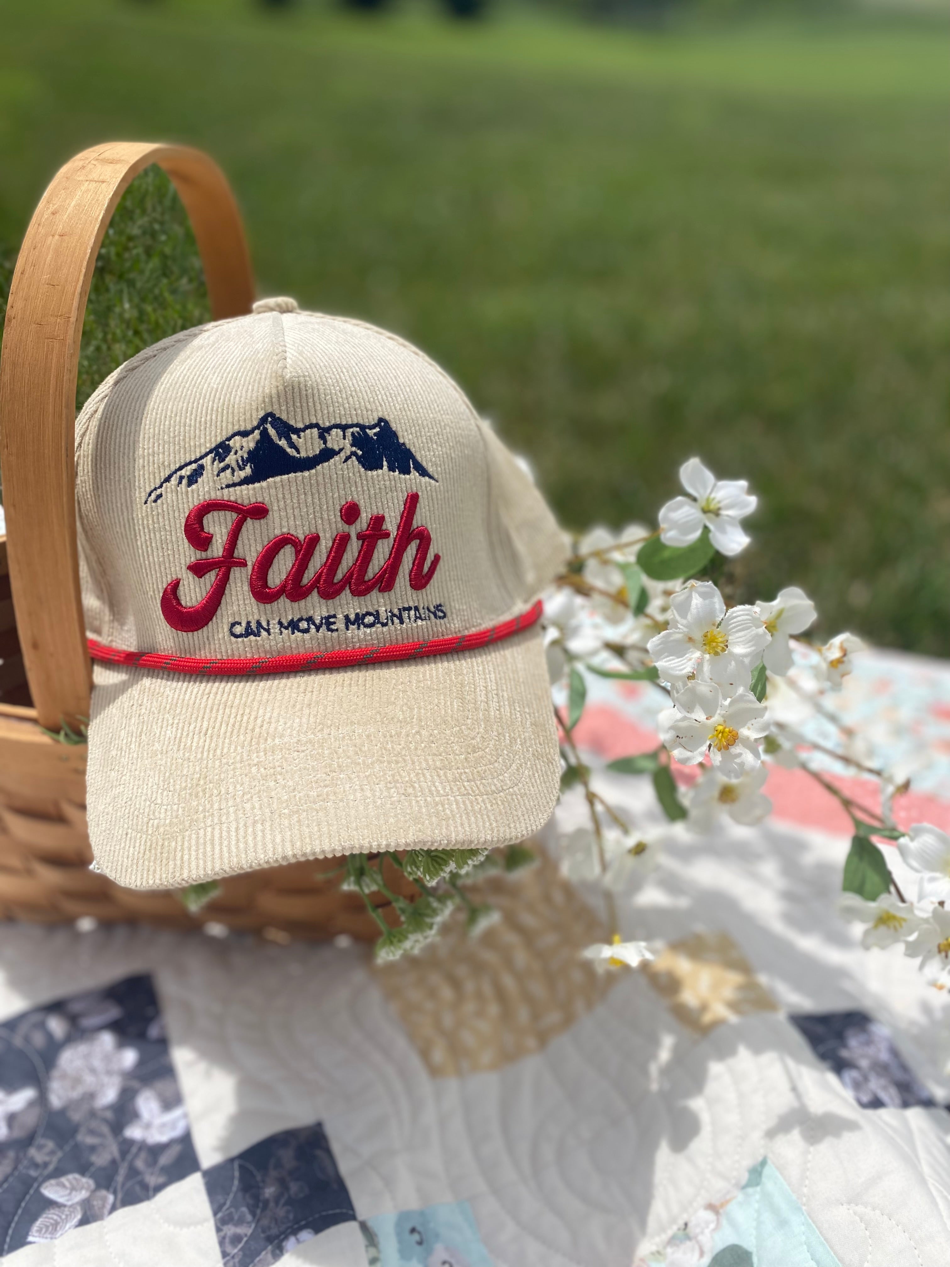 Faith Can Move Mountains Hat!