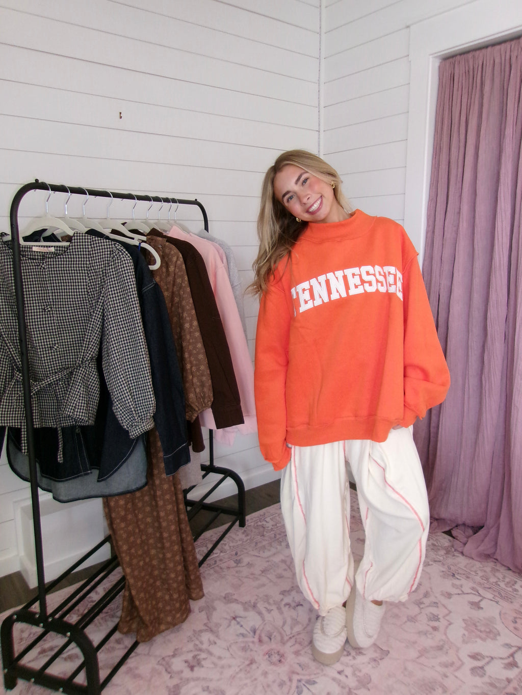 Tennessee Orange Mockneck