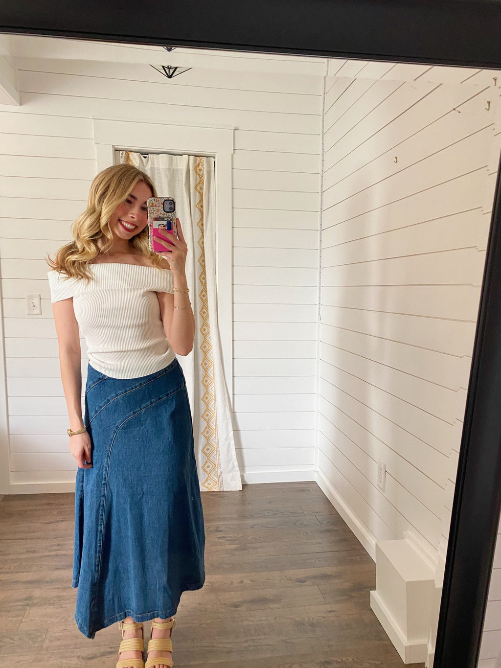 Lily Off the Shoulder Knit Top