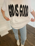 "God is Good" Tee White/Black