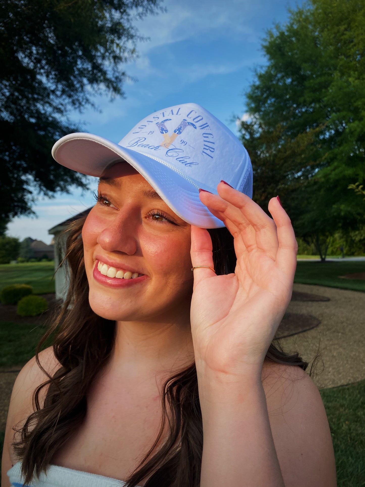 Coastal Cowgirl Trucker Hat