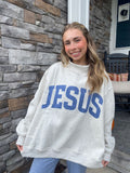Jesus + God is Good Reversible Mockneck