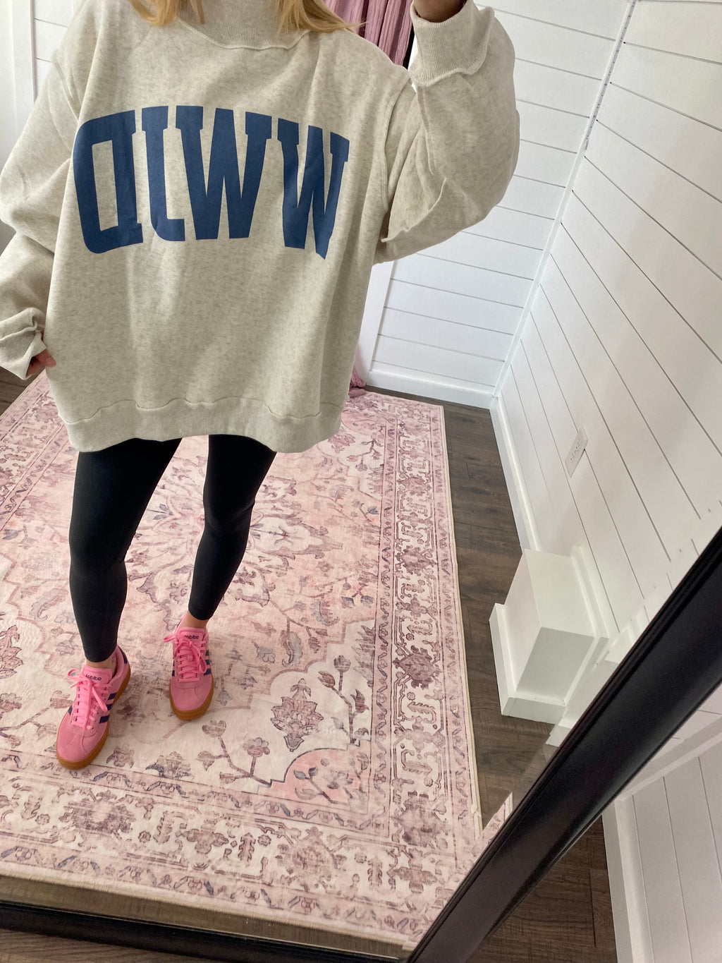 WWJD + Amen Reversible Mockneck