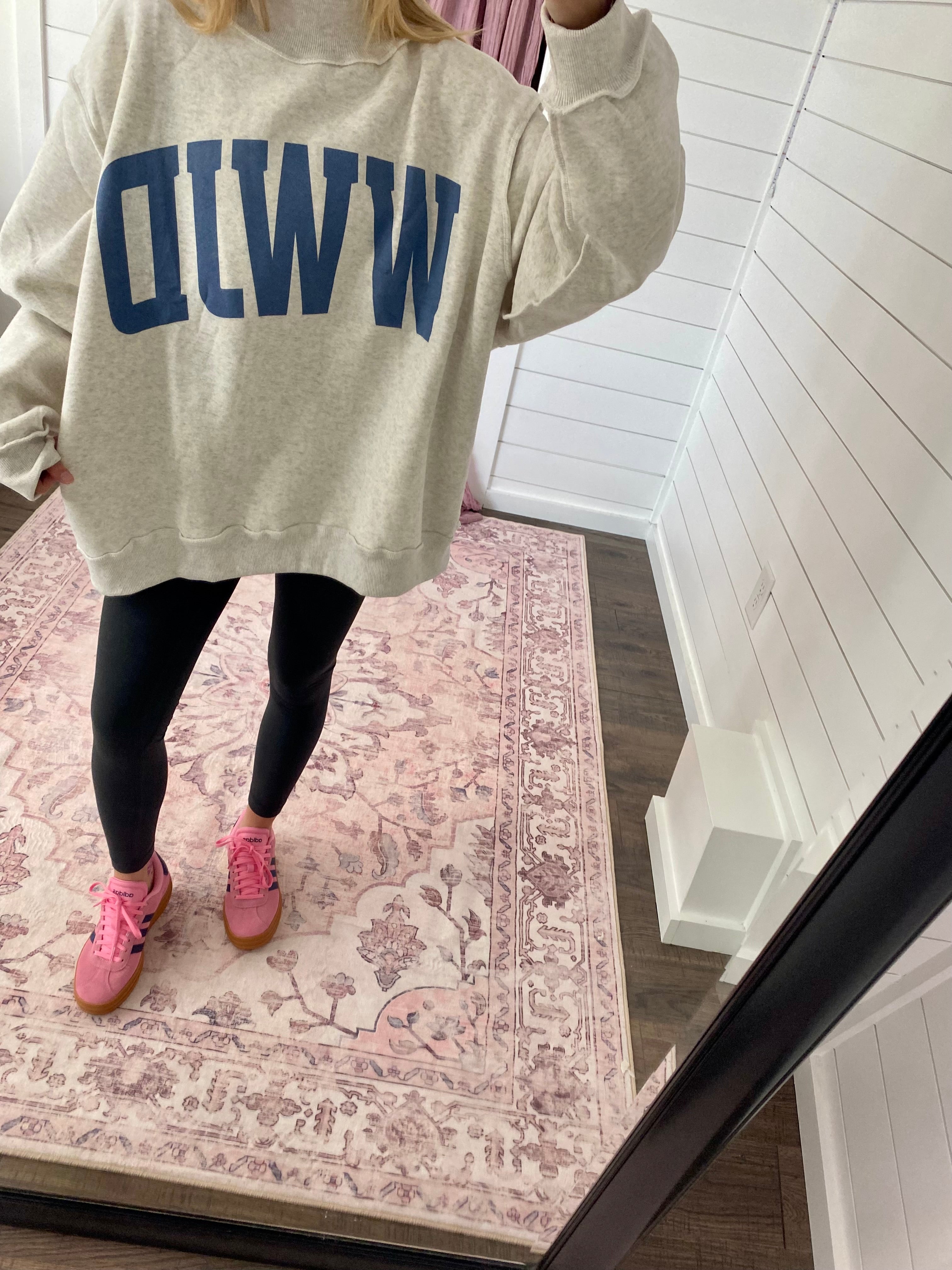 WWJD + Amen Reversible Mockneck