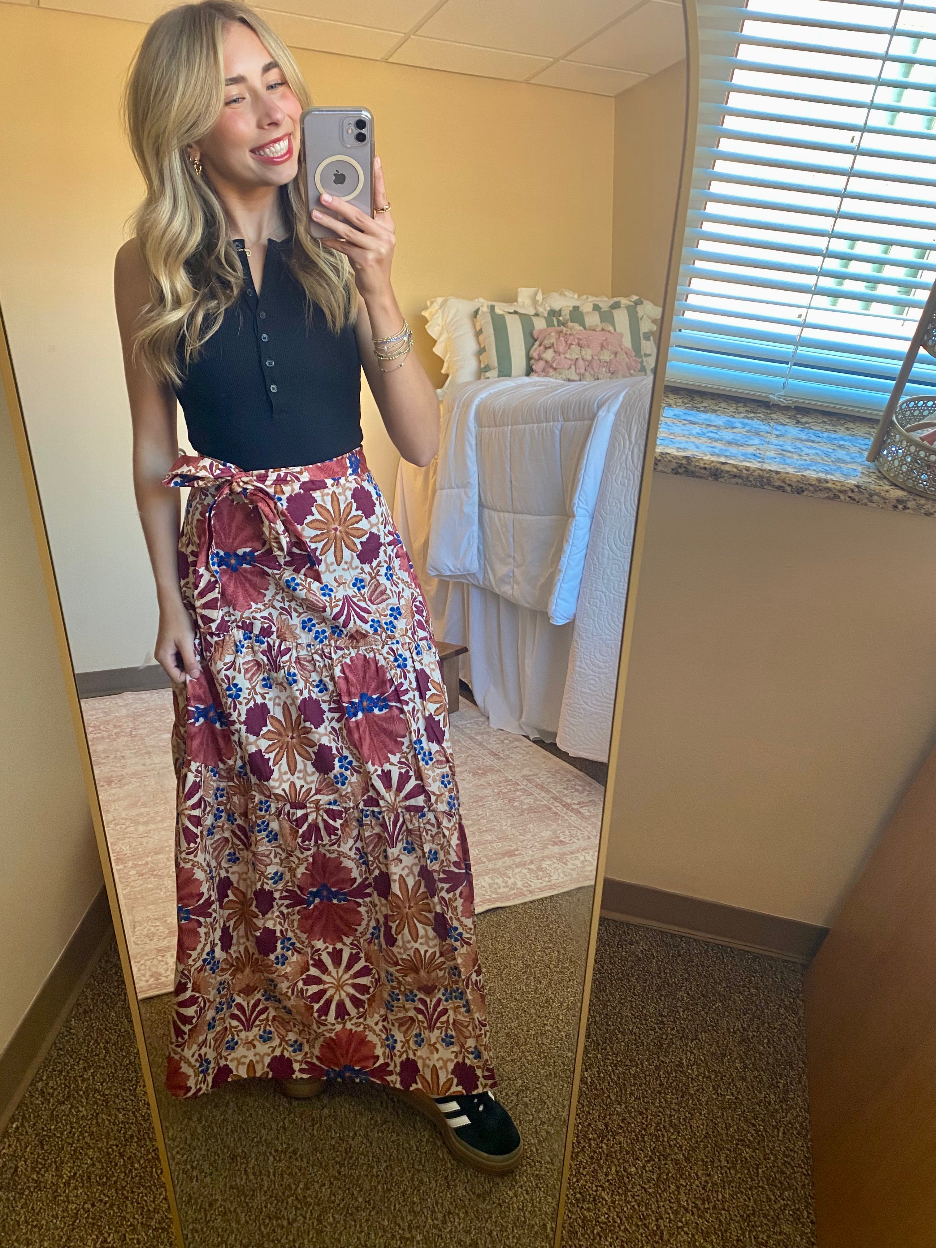 Justine Floral Skirt