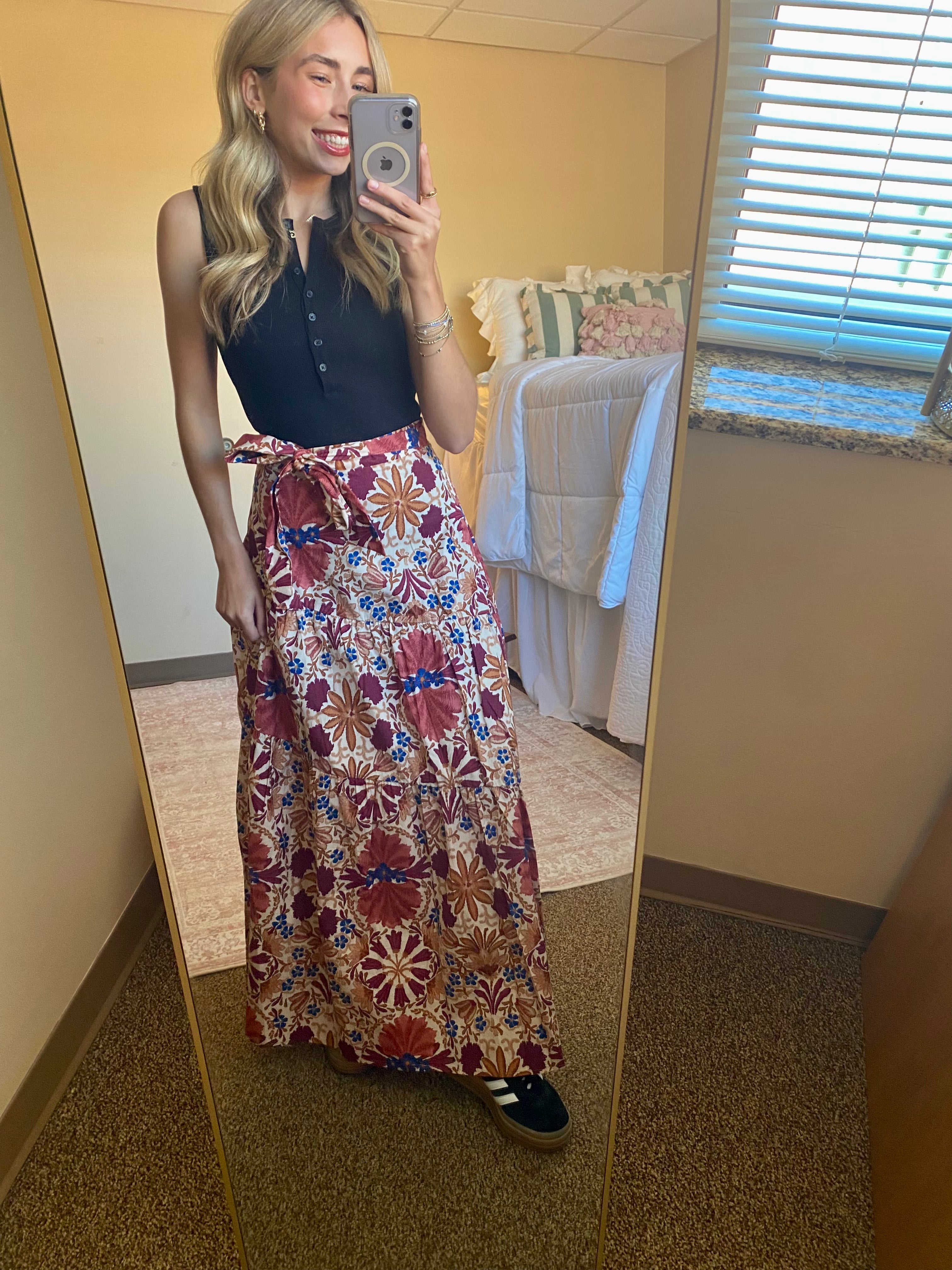 Justine Floral Skirt