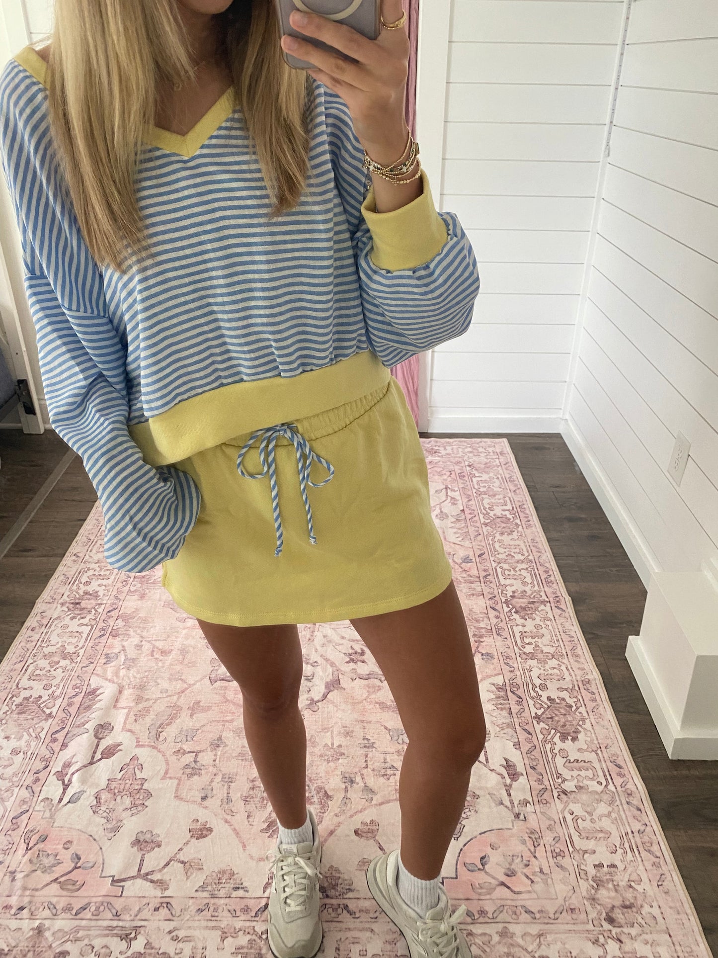 Sunny Stripes Matching Set