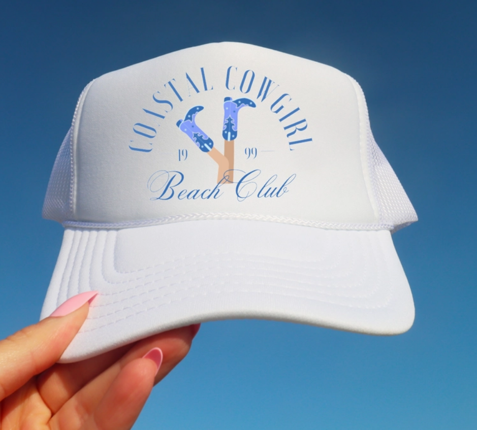 Coastal Cowgirl Trucker Hat