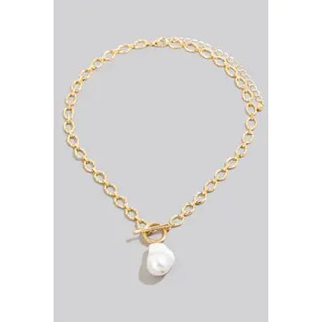 Pearl Toggle Necklace
