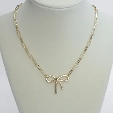 Bow Necklace