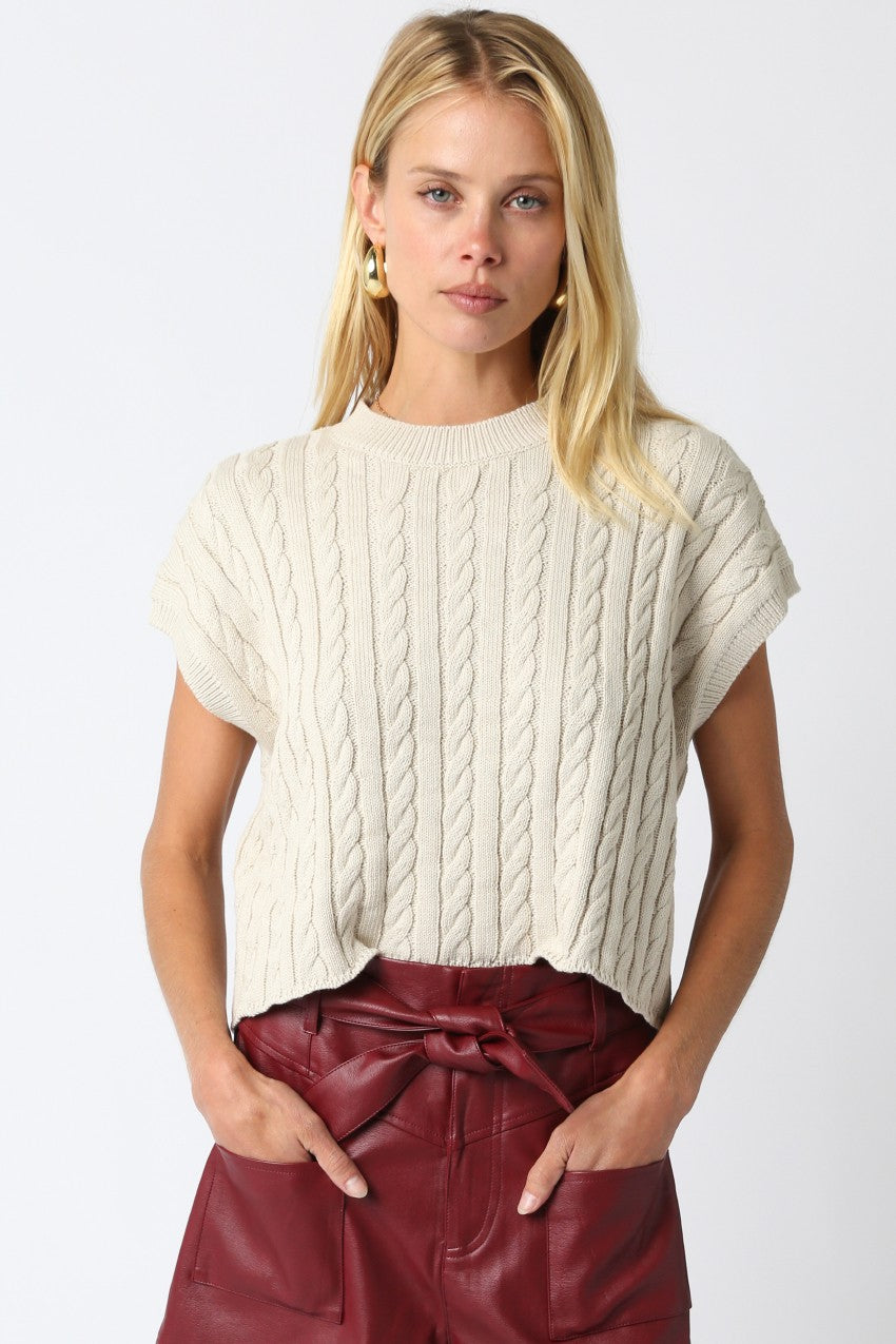Oatmeal Alina Top