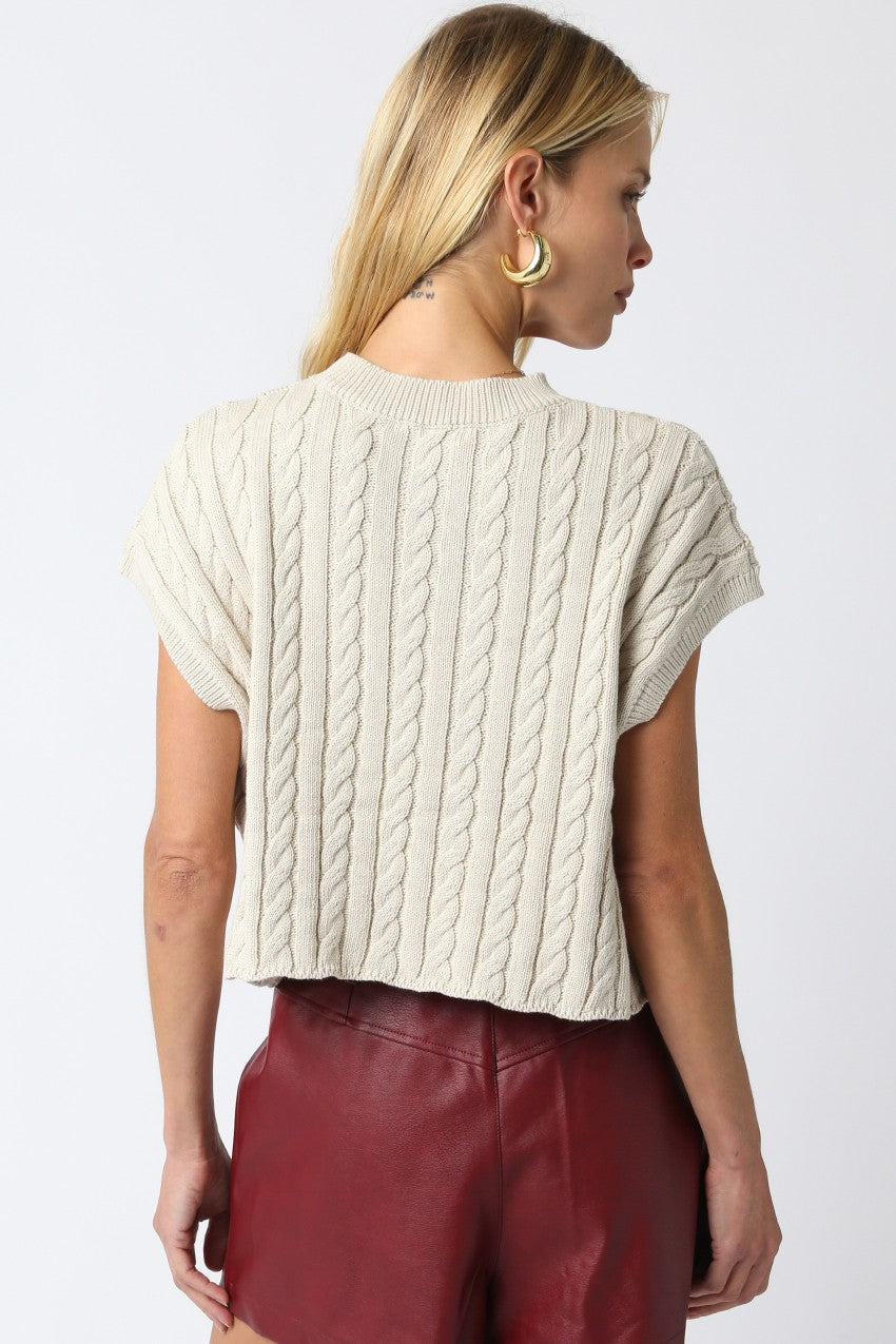 Oatmeal Alina Top