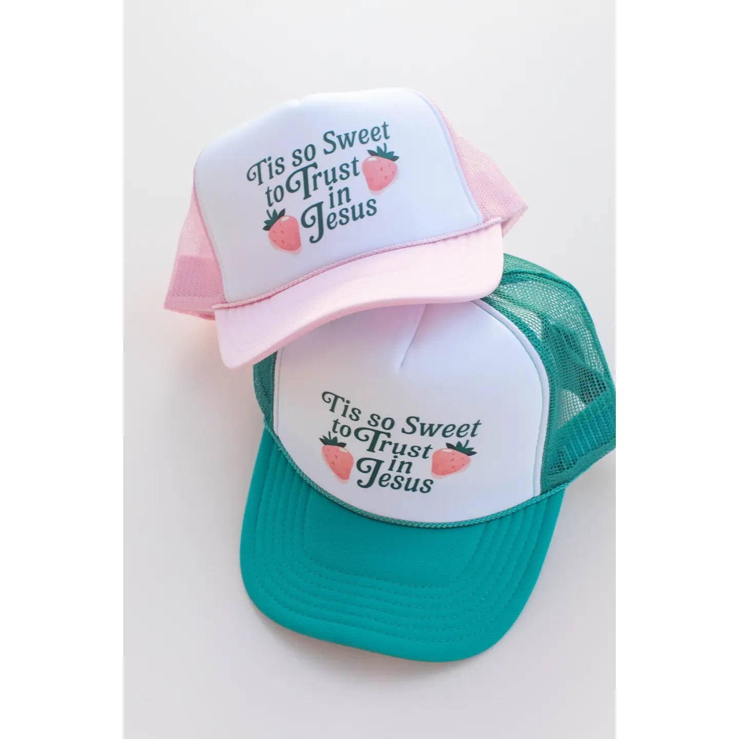 Trust in Jesus Trucker (PINK)
